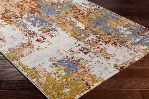 Maralal Pink & Blue Area Rug - Clearance Online Sale - Image 5