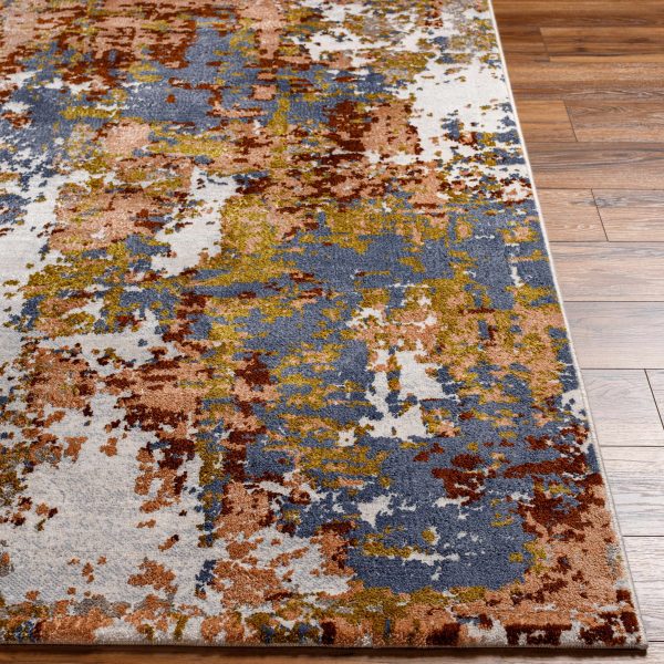 Maralal Pink & Blue Area Rug - Clearance Online Sale - Image 4