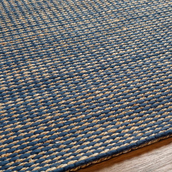 Riki Navy Area Rug For Cheap - Image 3