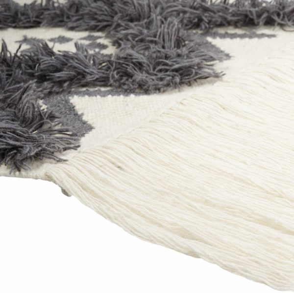 Chapelton Gray Geometric Textured Wall Hanging For Discount - Image 5