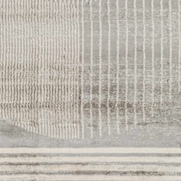 Zeke Geometric Smoke Rug Discount - Image 2