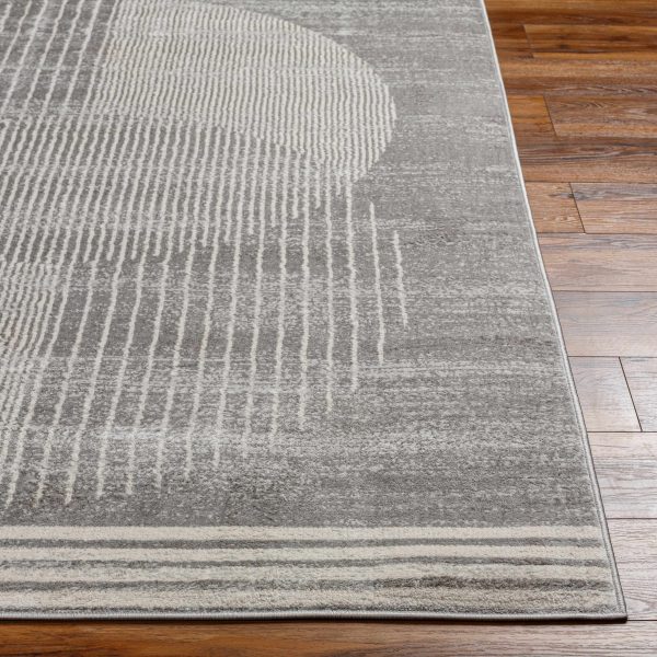 Zeke Geometric Smoke Rug Discount - Image 5
