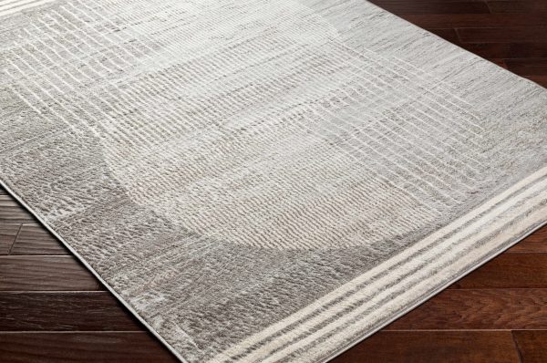 Zeke Geometric Smoke Rug Discount - Image 3