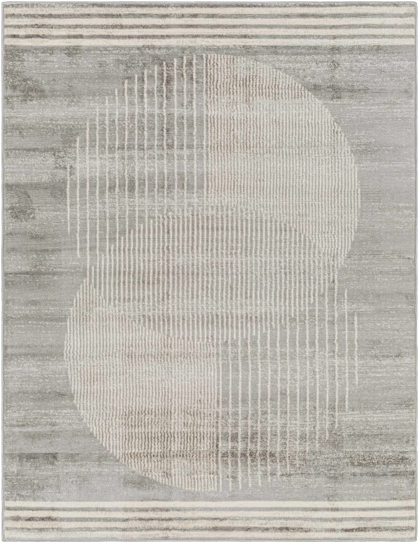 Zeke Geometric Smoke Rug Discount