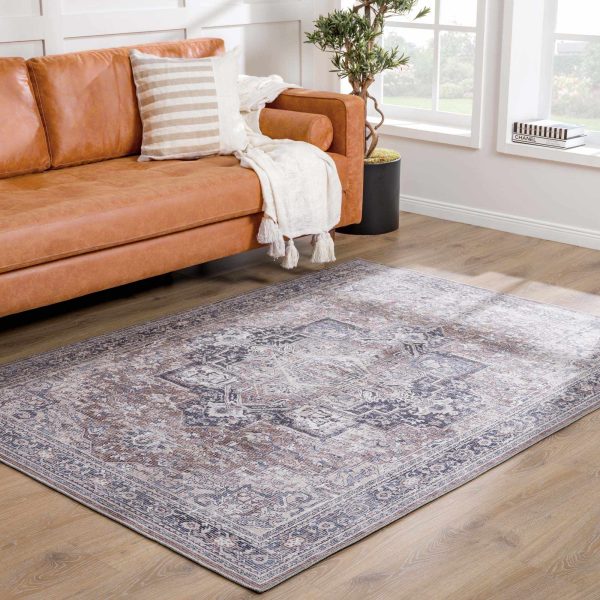 Abner Washable Area Rug - Clearance For Sale - Image 2