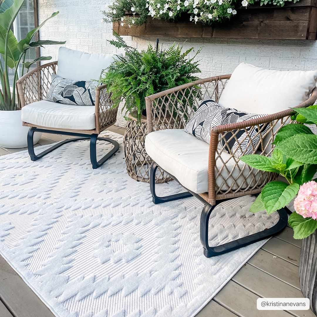 Diep Cream Outdoor Rug – Clearance Online now