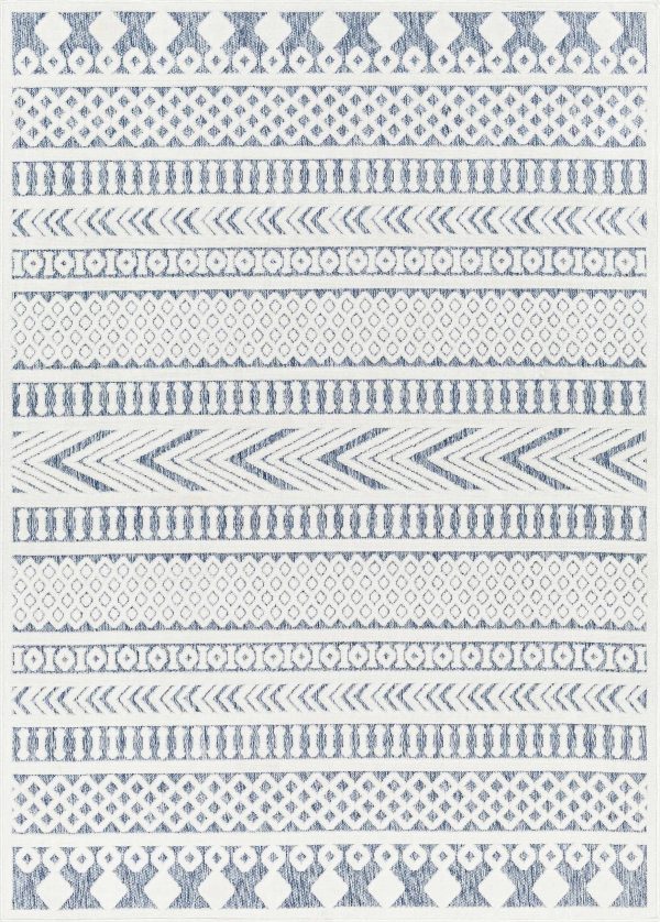 Jove Blue Outdoor Rug - Clearance Discount - Image 3