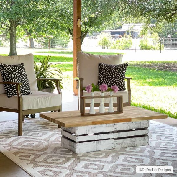 Burl Cream Outdoor Rug - Clearance Fashion