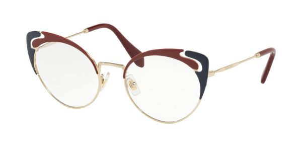 Miu Miu CORE COLLECTION MU50RV Butterfly Eyeglasses For Cheap - Image 3