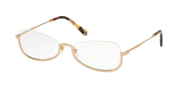 Miu Miu CORE COLLECTION MU50SV Oval Eyeglasses For Cheap - Image 3