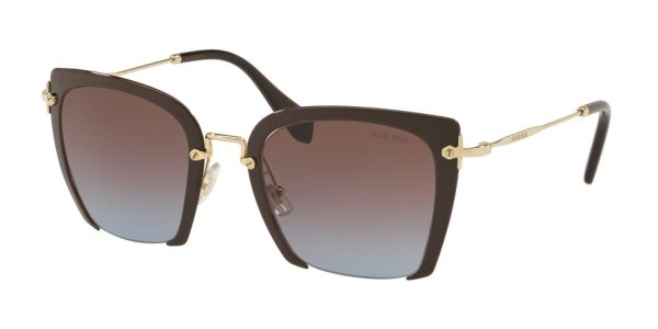 Miu Miu CORE COLLECTION MU52RS Square Sunglasses For Discount - Image 2