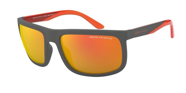 Exchange Armani AX4084S Rectangle Sunglasses Online now - Image 3