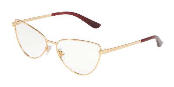 DOLCE & GABBANA DG1321 Irregular Eyeglasses For Discount - Image 3