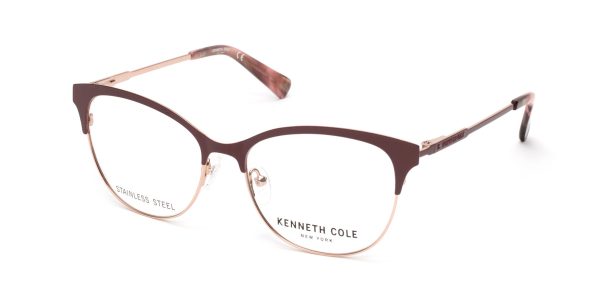 Kenneth Cole New York,Kenneth Cole Reaction KC0281 Cat Eyeglasses For Women on Sale - Image 3
