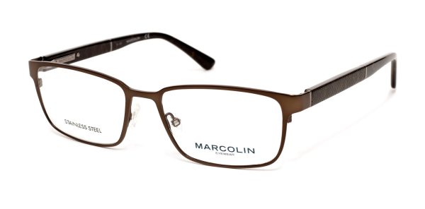 Marcolin MA3016 Geometric Eyeglasses For Men Online Sale